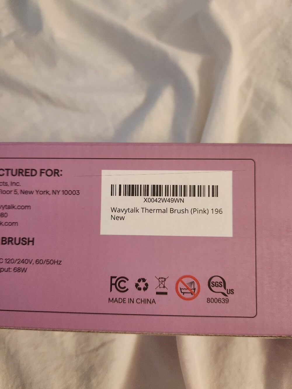 Wavytalk Blowout Boost Ionic Thermal Brush PINK